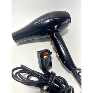 Elchim 3200 Professional Hair Dryer 1800W Made in Italy Tested Working